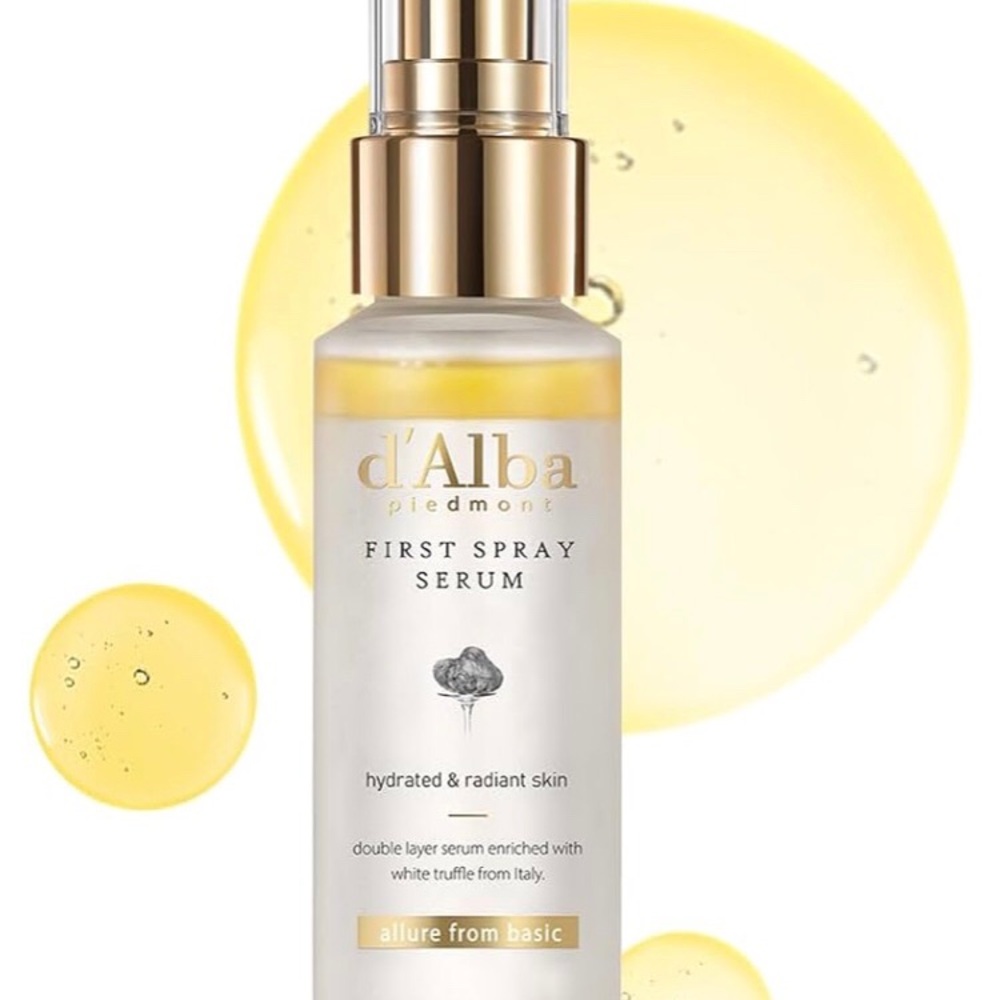 Alba First Spray Serum - Hydrating Yellow Face Serum